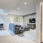willoughby west - row home finished basement